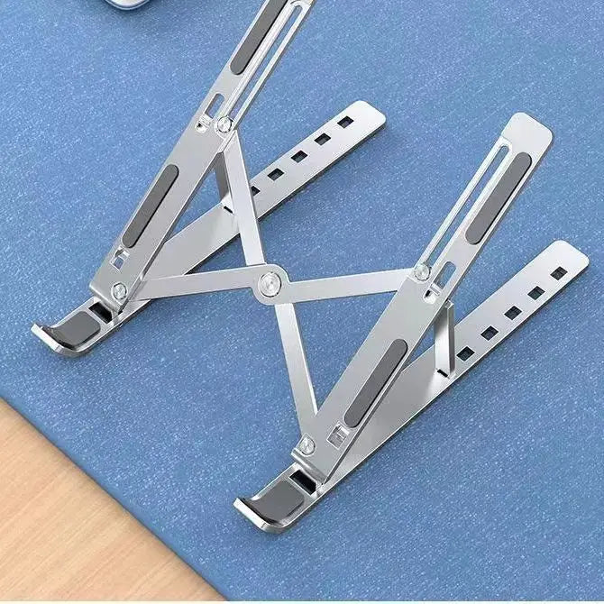 حامل كمبيوتر محمول من الألومنيوم قابل للتعديل